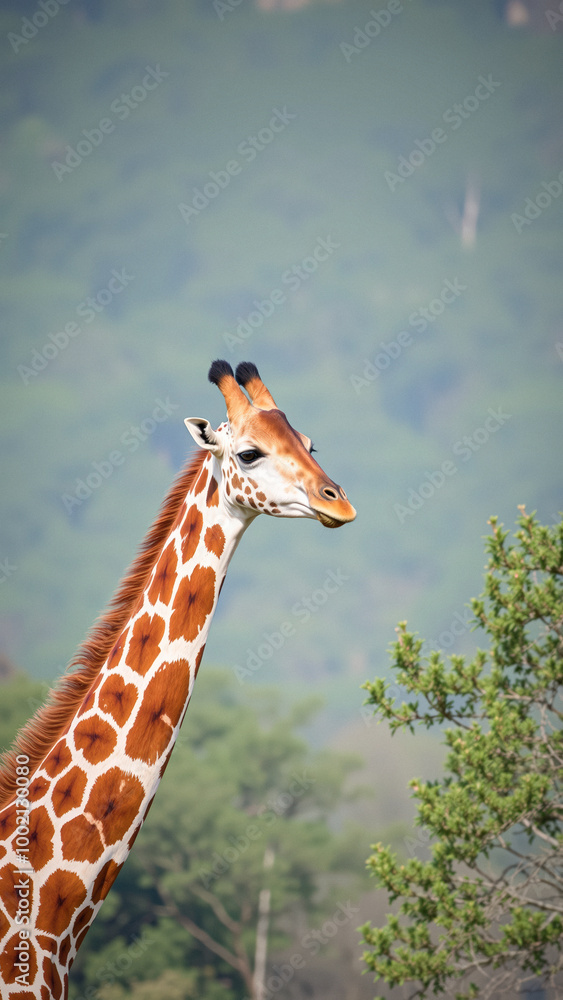 Obraz premium Giraffe in a Savanna