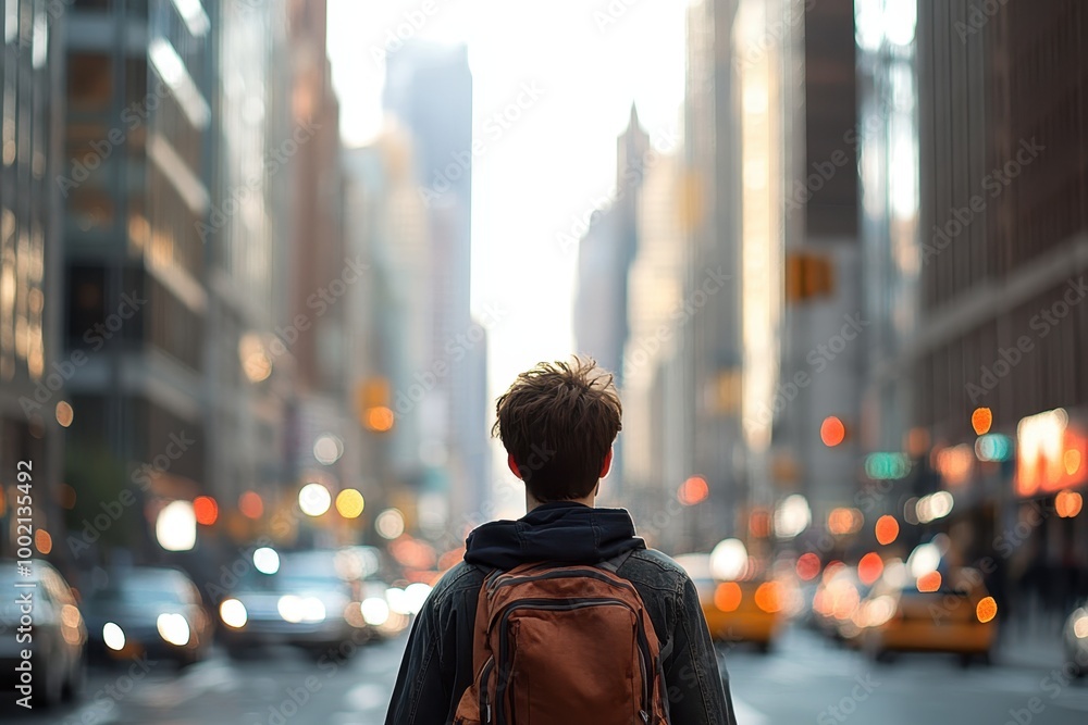 Lost in the Urban Chaos: Man Struggling with City Anxiety and Overwhelm in the Bustling Streets - Dynamic Blend Mode Lost in the Urban Chaos: Man Struggling with City Anxiety and Overwhelm in the Bustling Streets - Dynamic Blend Mode