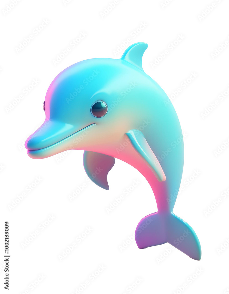 Obraz premium dolphin 3d icon