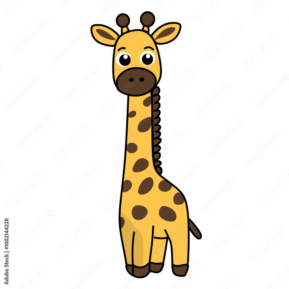 Obraz premium cute giraffe