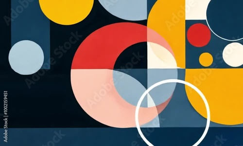  beautiful abstract background with circles