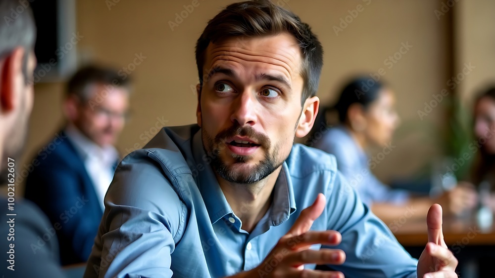 A group of professionals engaged in a discussion, focusing on collaboration and teamwork in a modern office setting. A group of professionals engaged in a discussion, focusing on collaboration and teamwork in a modern office setting.