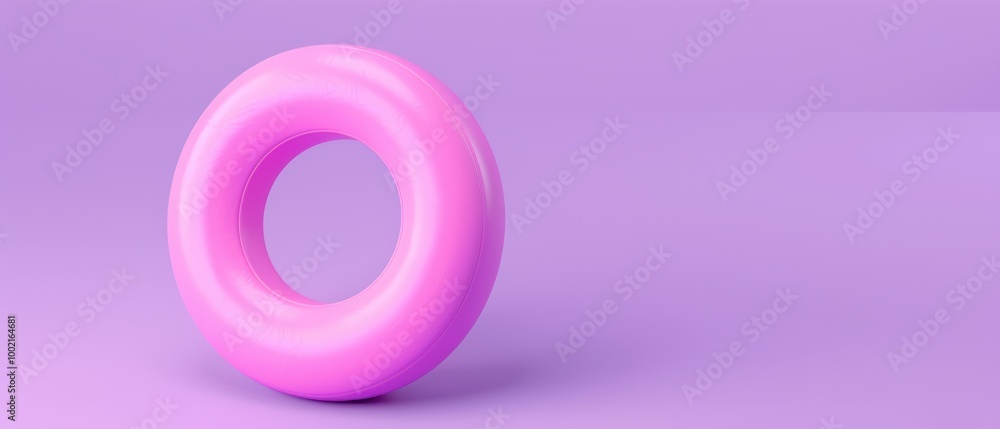 Minimalist 3D Donut Chart Icon on Purple Background, Representing Business Insights and Market Analysis, Clean Design for Data Visualization and Informative Presentations Minimalist 3D Donut Chart Icon on Purple Background, Representing Business Insights and Market Analysis, Clean Design for Data Visualization and Informative Presentations