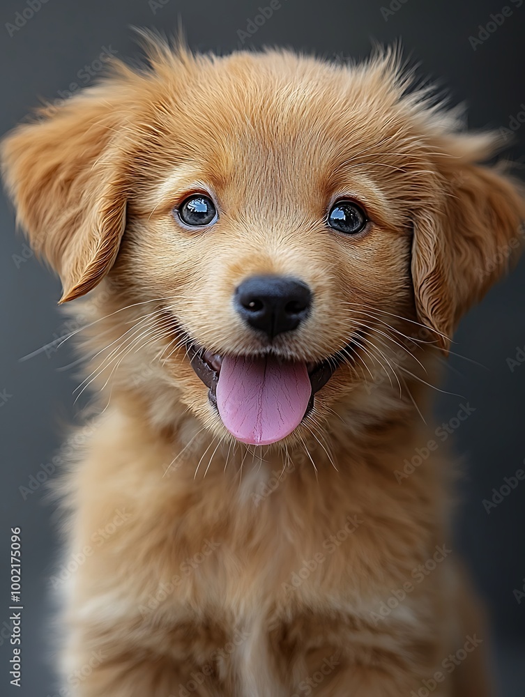 Adorable Tiny Puppy Licking Its Paws Adorable Tiny Puppy Licking Its Paws