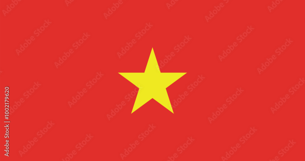 Democratic Republic of Vietnam. Flag of North Vietnam. Democratic Republic of Vietnam. Flag of North Vietnam.