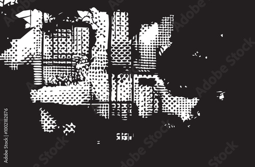 Abstract background. Monochrome texture. Image includes a effect the black and white tones.
