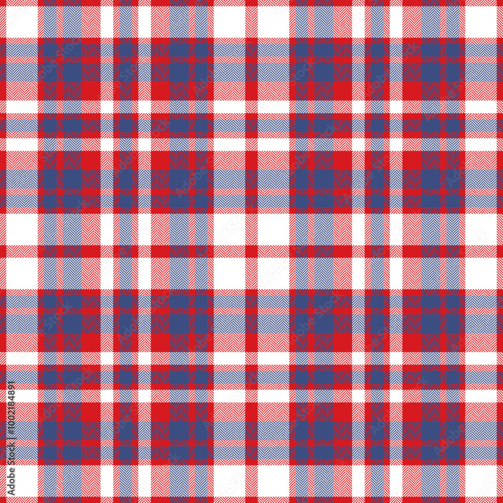 Plaid seamless pattern. Check fabric texture. Vector textile print. Plaid seamless pattern. Check fabric texture. Vector textile print.