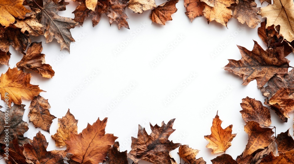 Autumn Leaves Frame Autumn Leaves Frame