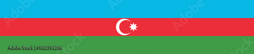 Azeri Flag Design photo