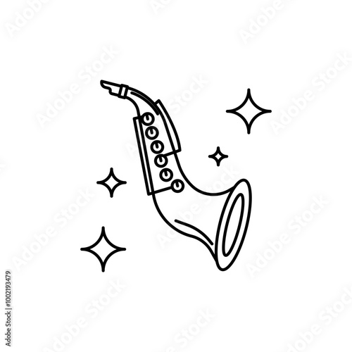 Saxophone icon