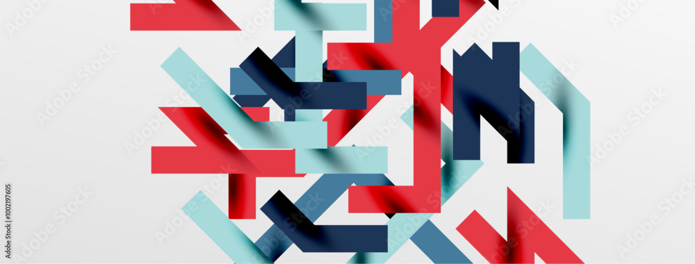 Fototapeta premium Colorful stripes abstract line background. Pop art abstract background for covers, banners, flyers and posters and other templates