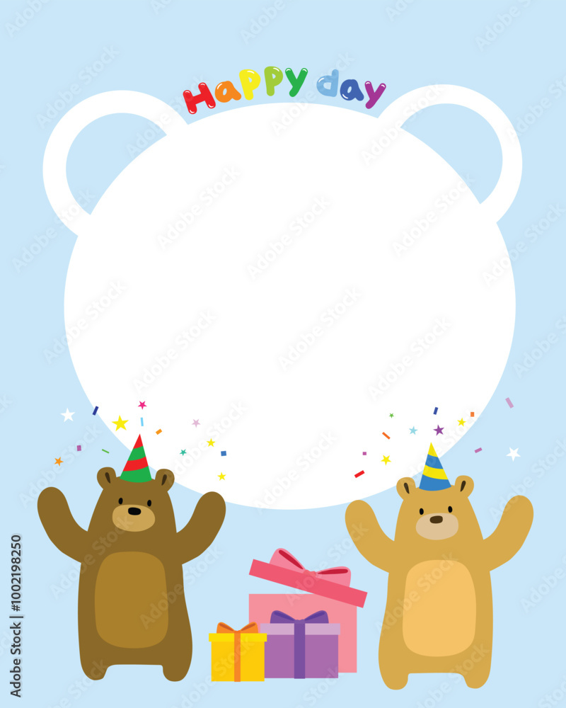 Fototapeta premium bear letter-3