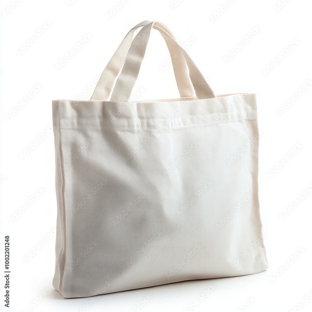 Tote Bag isolated on white background Tote Bag isolated on white background