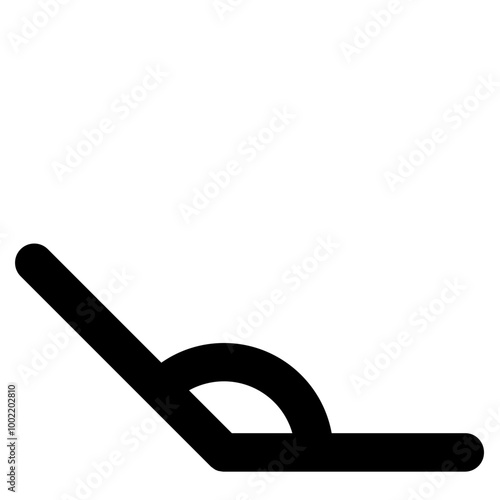 Obtuse angle icon