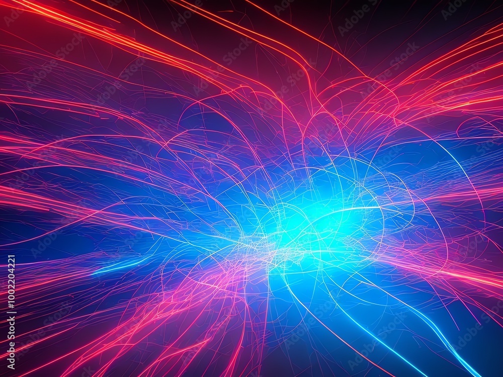 Obraz premium A background illustration of futuristic digital interface