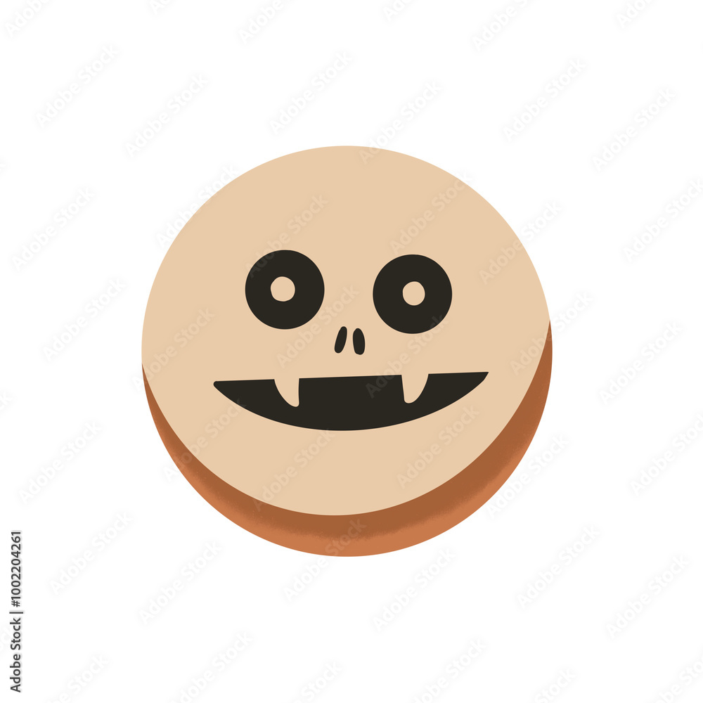 Fototapeta premium Skeleton donuts