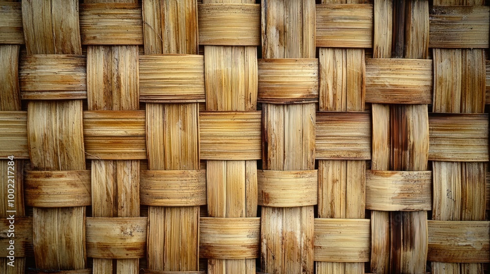 A woven bamboo background with a rustic and organic feel, perfect for nature-themed projects. A woven bamboo background with a rustic and organic feel, perfect for nature-themed projects.