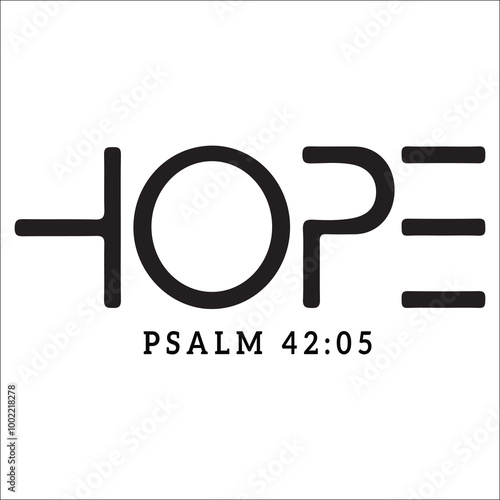Hope Svg,Hope Svg,Hope Drawing Svg, Psalm 42 5 Png,Bible Quote Svg, Christian Svg,Cut Files,Files For Cricut,Silhouette,Instant Download