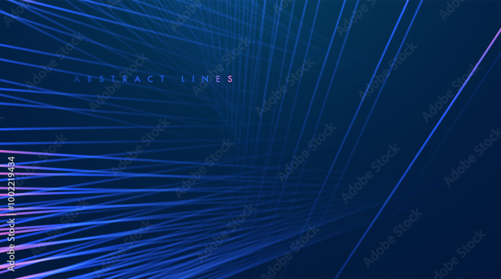 Naklejka premium Abstract colored dynamic waves. Modern abstract cover. Colorful curve lines. Graphic concept for your design