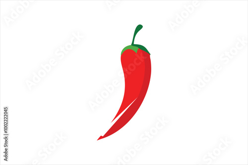  Cute chile vector art illustration  photo