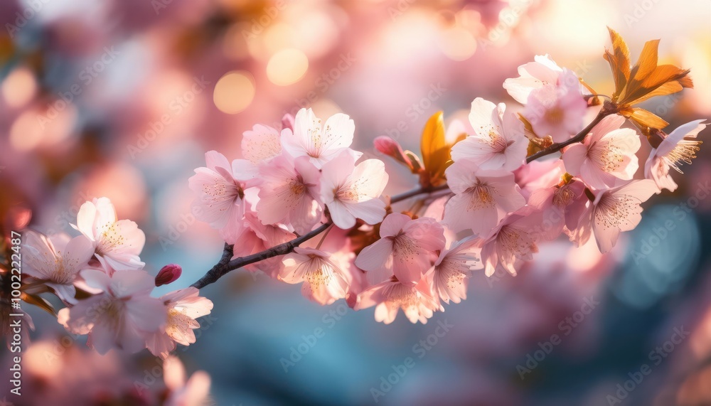 Beautiful cherry tree with tender flowers. Amazing spring blossom Beautiful cherry tree with tender flowers. Amazing spring blossom