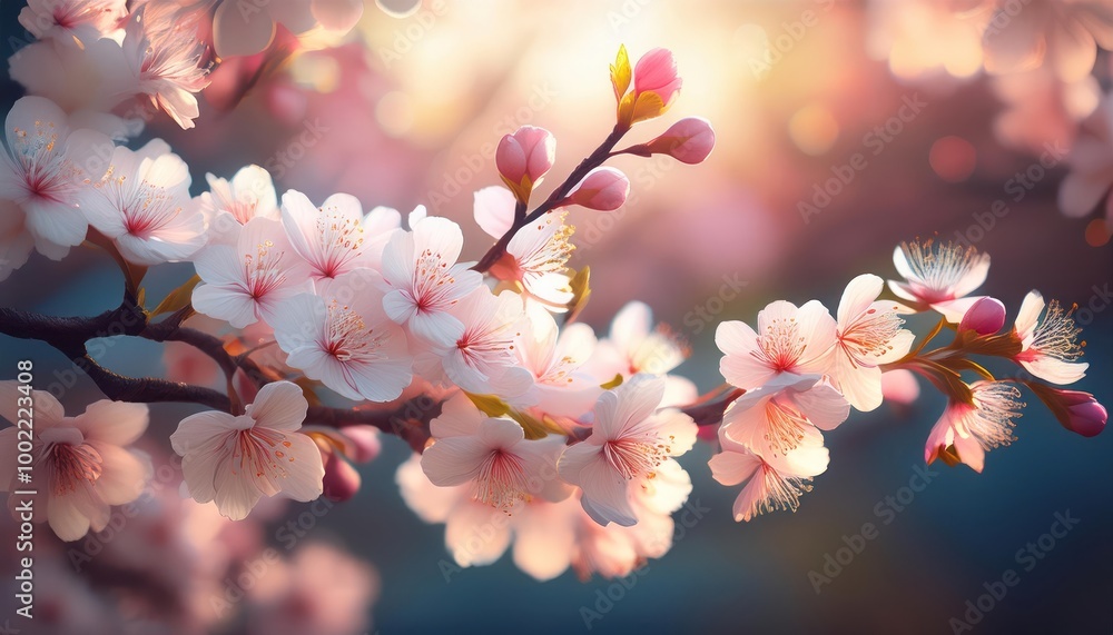 Beautiful cherry tree with tender flowers. Amazing spring blossom Beautiful cherry tree with tender flowers. Amazing spring blossom