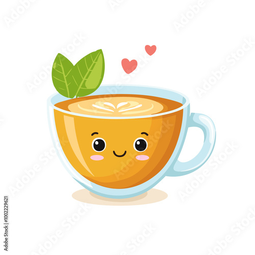 Tea Drink Beverage Liquid Water Fresh Animation Kawaii Healthy Character
