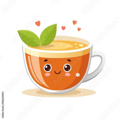 Tea Drink Beverage Liquid Water Fresh Animation Kawaii Healthy Character
