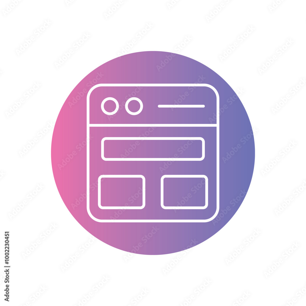 Template vector icon stock illustration Template vector icon stock illustration
