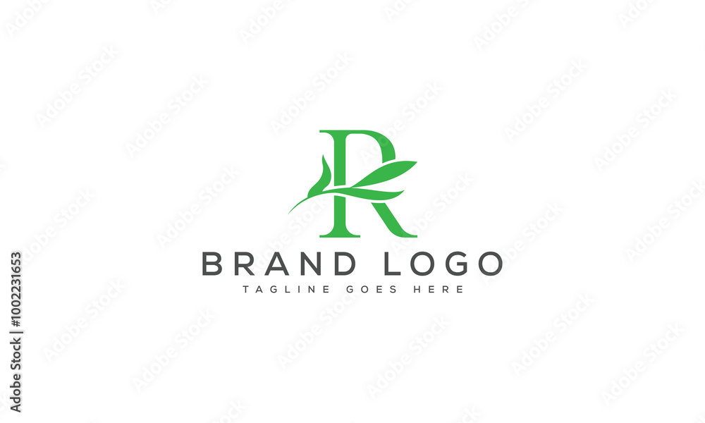 letter R logo design vector template design for brand. letter R logo design vector template design for brand.