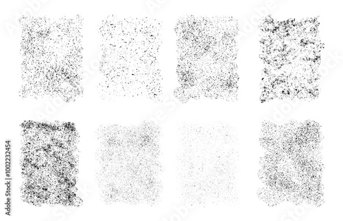 Rough Urban Backgrounds set. Texture Vector. Dust Overlay Distress Grain