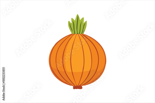 Onion vector art and illustration