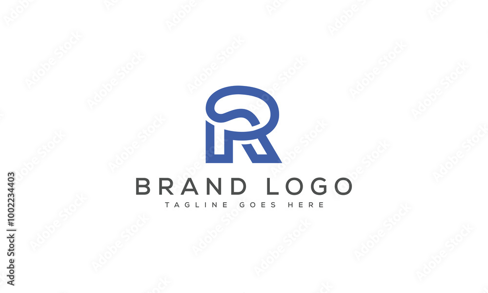 Obraz premium letter R logo design vector template design for brand.