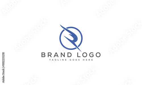 Free Download letter R logo design vector template design for brand. - GFXLoad