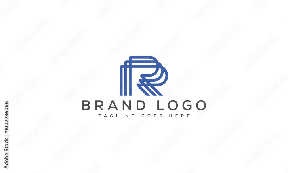 letter R logo design vector template design for brand. letter R logo design vector template design for brand.