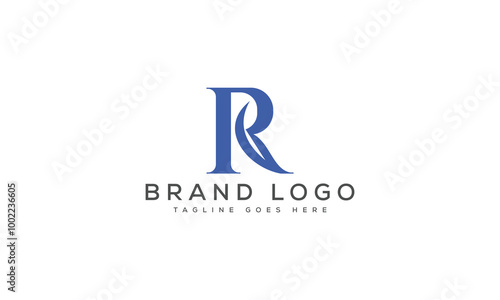 letter R logo design vector template design for brand.