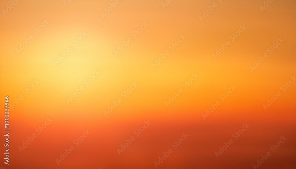 Golden sunset sky Golden sunset sky