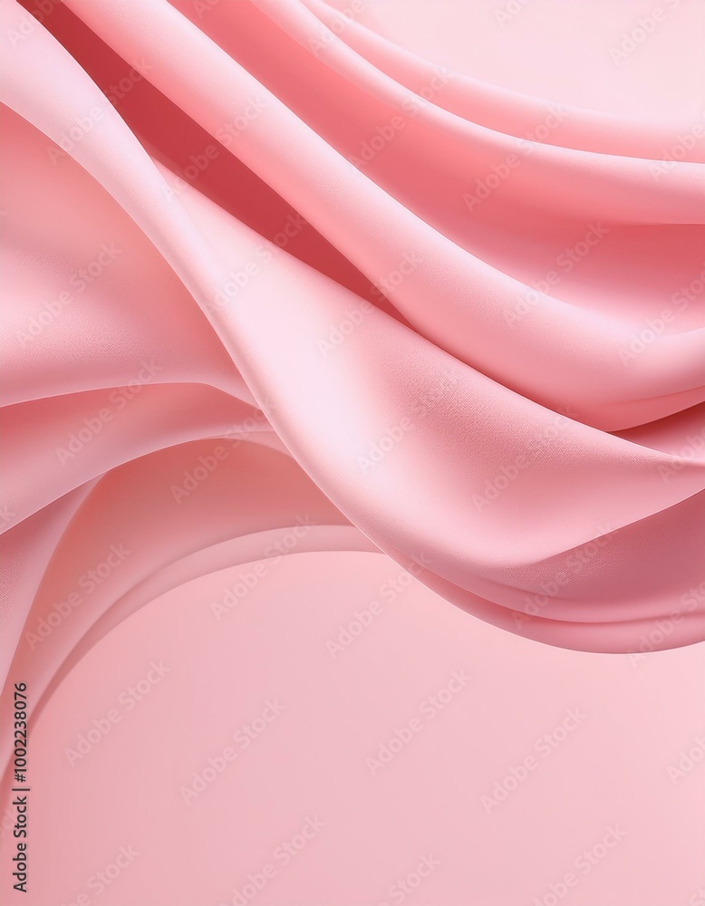 Soft pink fabric folds Soft pink fabric folds