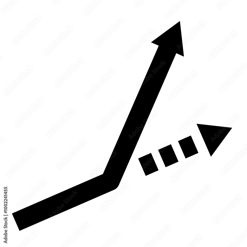 Break-even point, pivot, paradigm shift icon Break-even point, pivot, paradigm shift icon