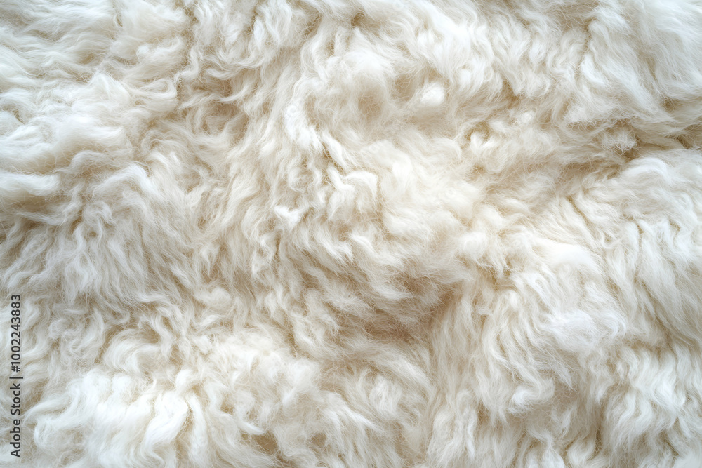 White Fluffy Fur Texture Background White Fluffy Fur Texture Background
