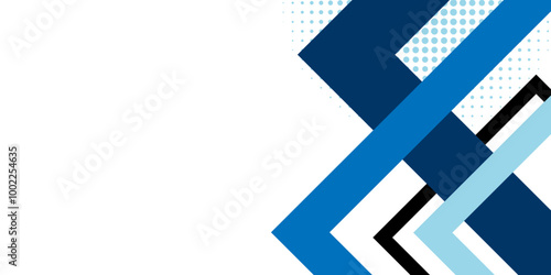 Modern blue,white abstract presentation background with corporate concept with copy space.Abstract geometric blue and white color background.Vector, illustration.Design for Corporate Business Template