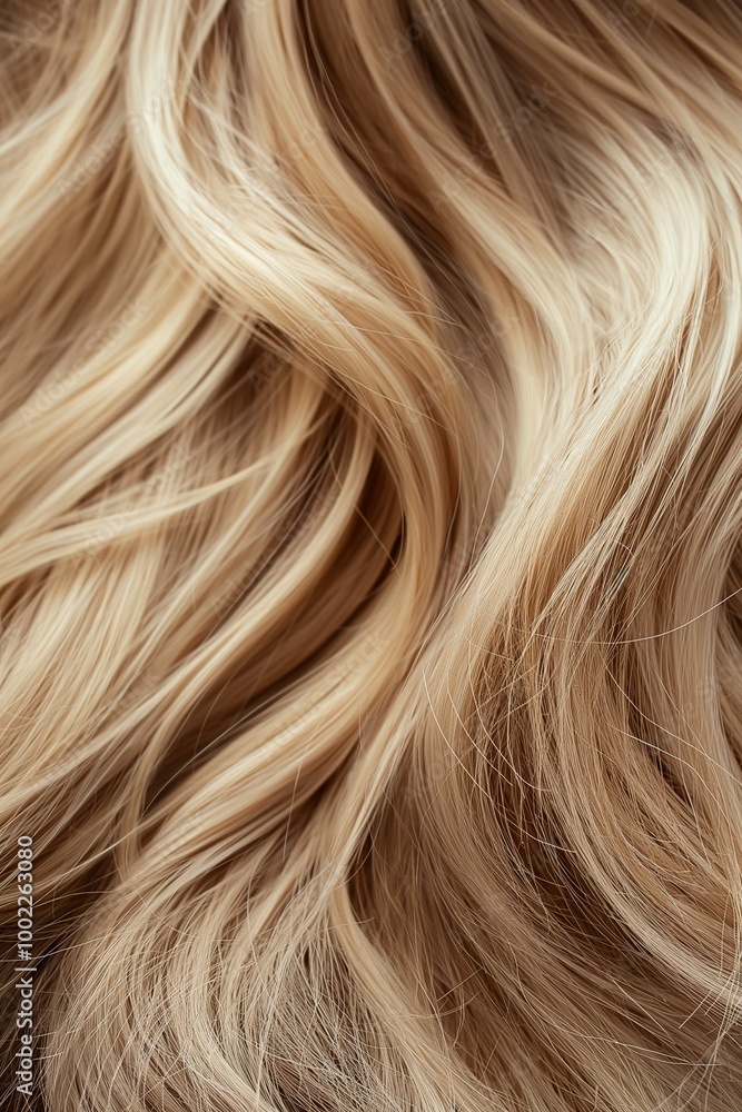 Closeup of a woman's hair color and texture Closeup of a woman's hair color and texture