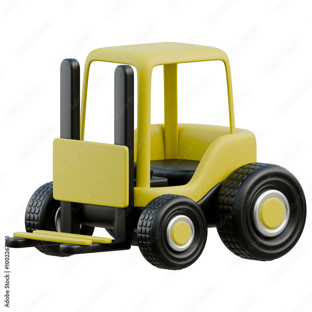 Forklift 3D Heavy Equipment Forklift 3D Heavy Equipment