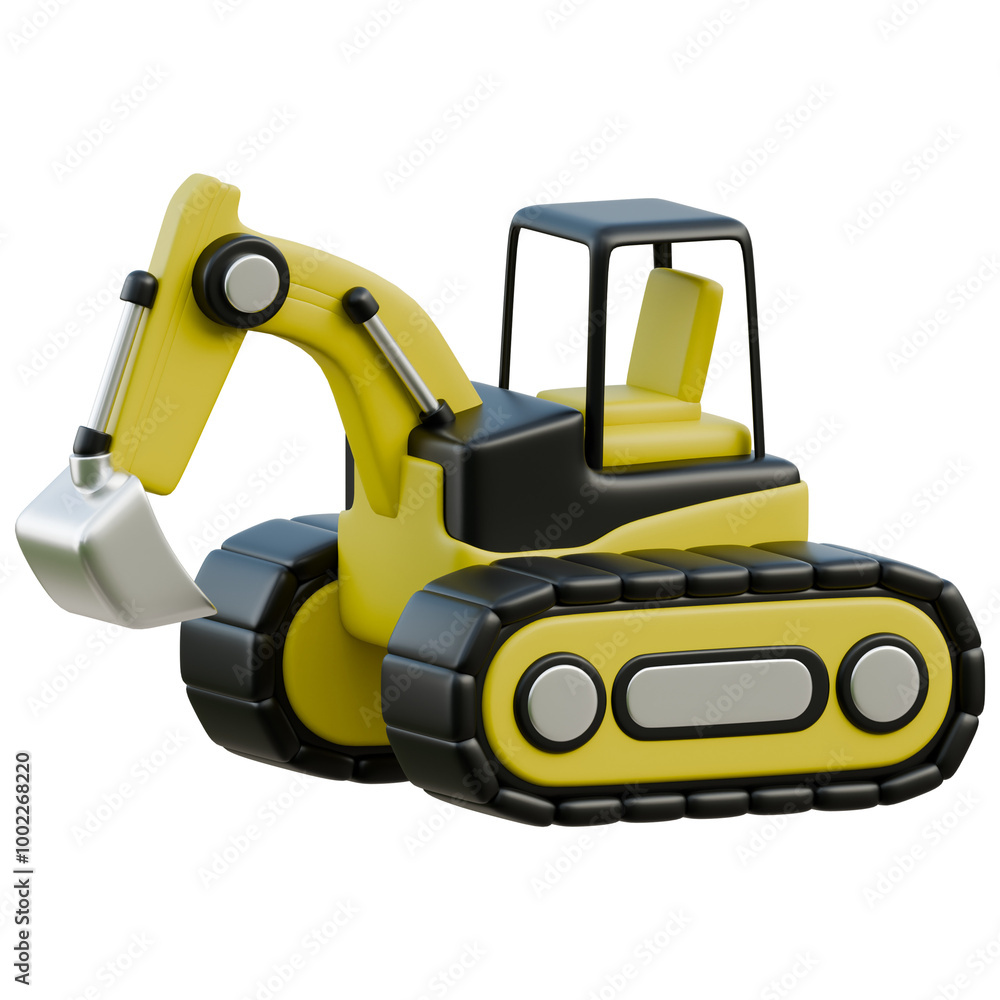 Mini Excavator 3D Heavy Equipment Mini Excavator 3D Heavy Equipment