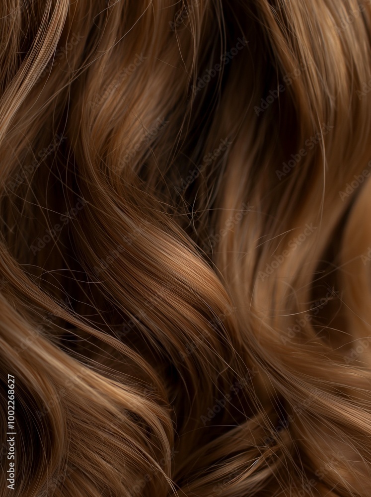 Closeup of a woman's hair color and texture Closeup of a woman's hair color and texture