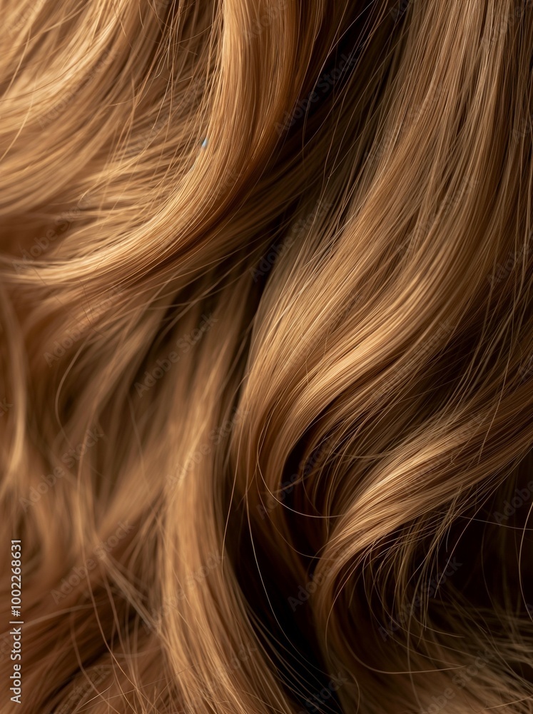 Closeup of a woman's hair color and texture Closeup of a woman's hair color and texture