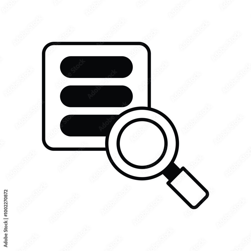 Navbar vector icon stock illustration Navbar vector icon stock illustration