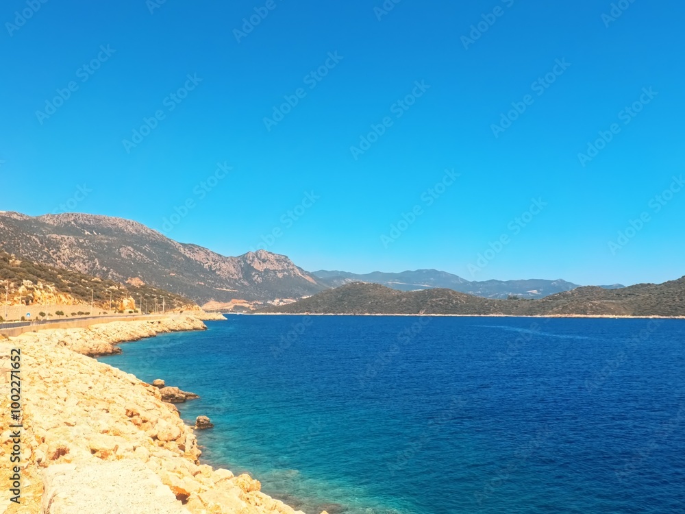 Fototapeta premium Beautiful sea and beach