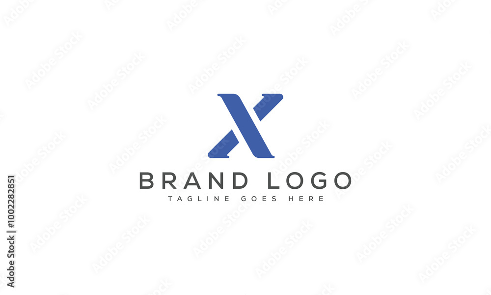 letter X logo design vector template design for brand. letter X logo design vector template design for brand.