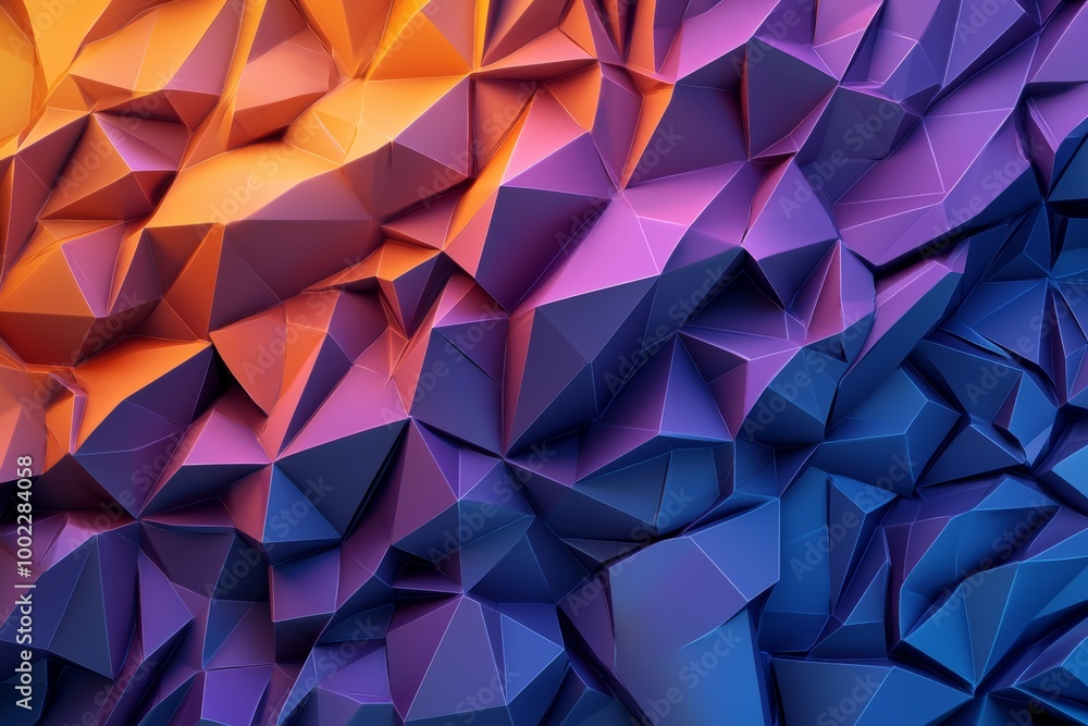 Obraz premium Geometric abstract background with seamless pattern